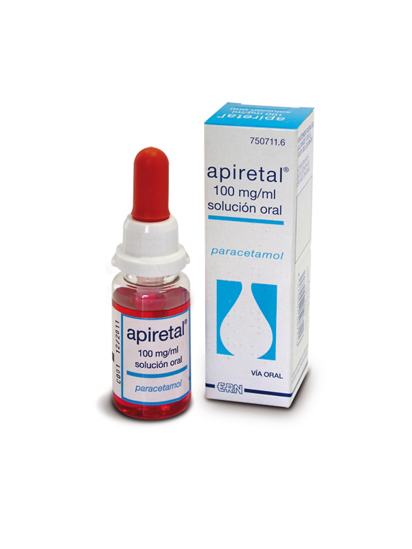 ERN Apiretal 100 mg/ml solución oral 30ml   Fiebre y dolor