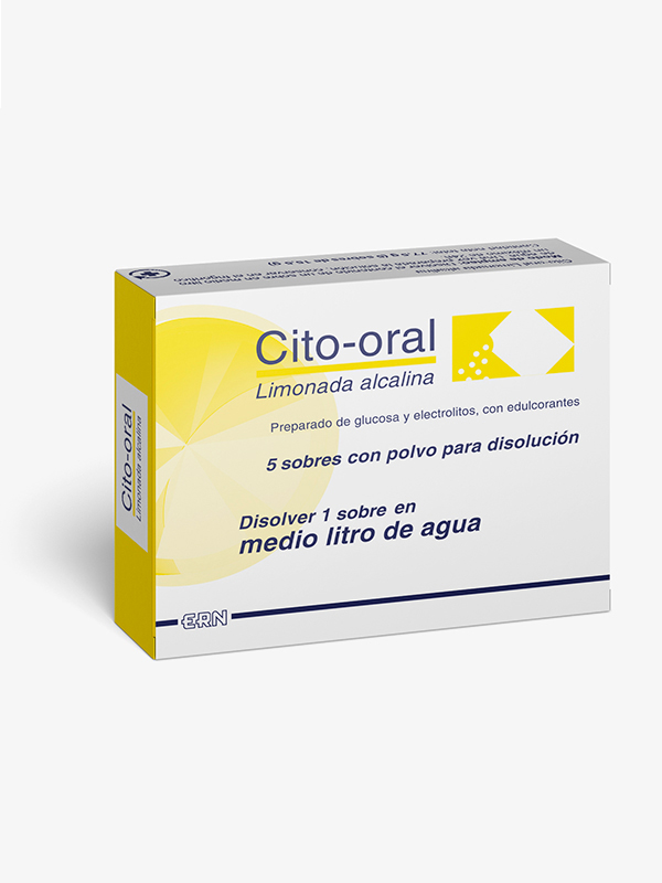 ERN Cito-oral Limonada Alcalina 5 sobres   Rehidratación oral