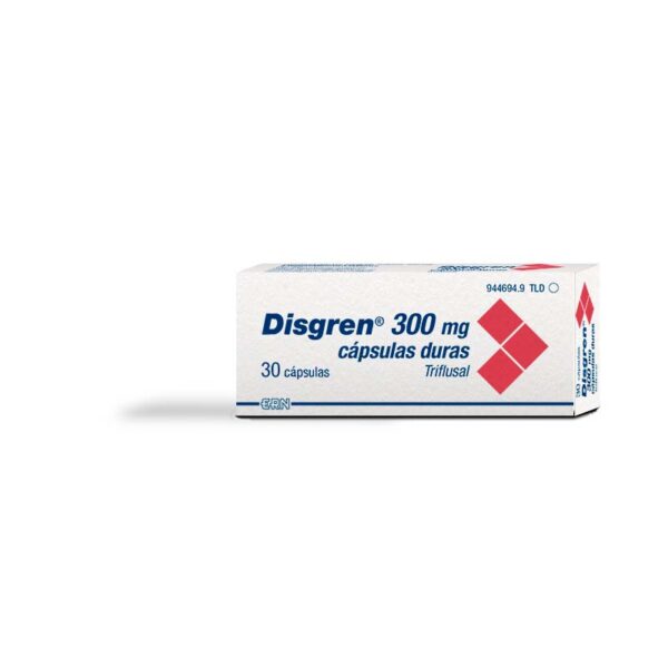 ERN Disgren 300 mg 30 cápsulas   Antiagregantes plaquetarios