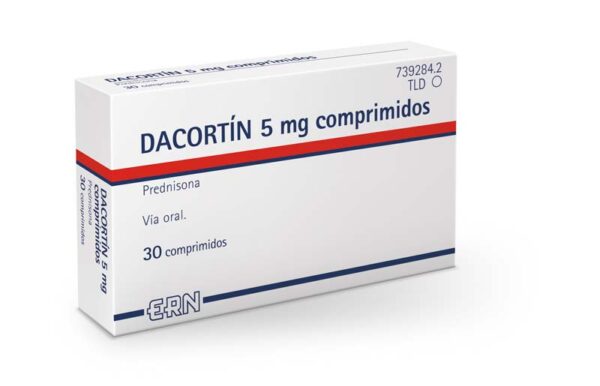 ERN Dacortín 5mg 30 comprimidos   Corticoides orales