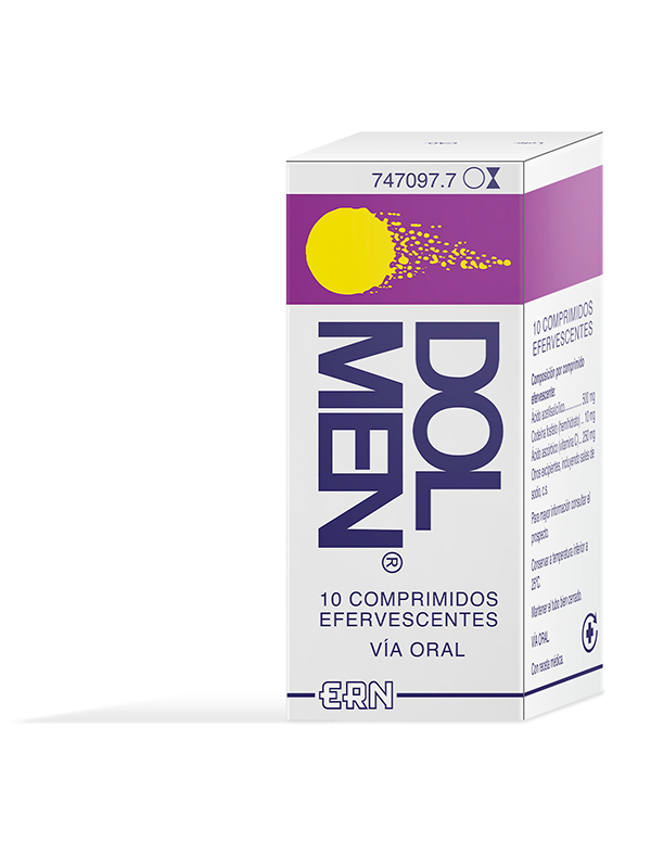 ERN Dolmen 10 comprimidos efervescentes   Antibióticos y antigripales