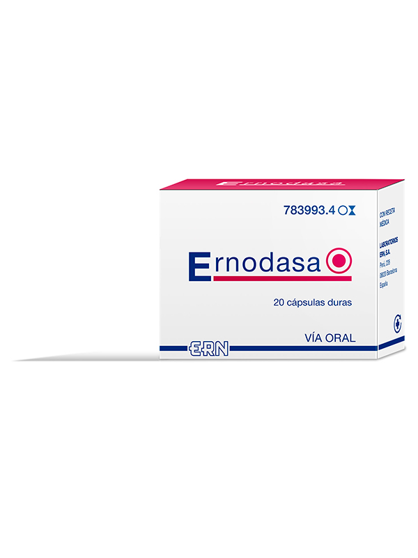 ERN Ernodasa 20 cápsulas   Antiinflamatorios orales