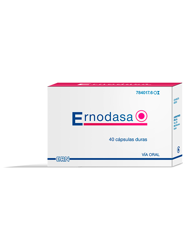 ERN Ernodasa 40 cápsulas   Antiinflamatorios orales