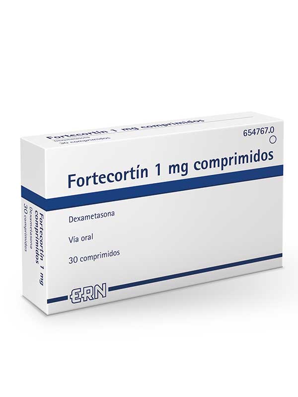 ERN Fortecortín 1 mg 30 comprimidos   Corticoides orales