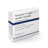 ERN Fortecortín 4mg Solución Inyectable 3 ampollas de 1ml   Corticoides inyectables