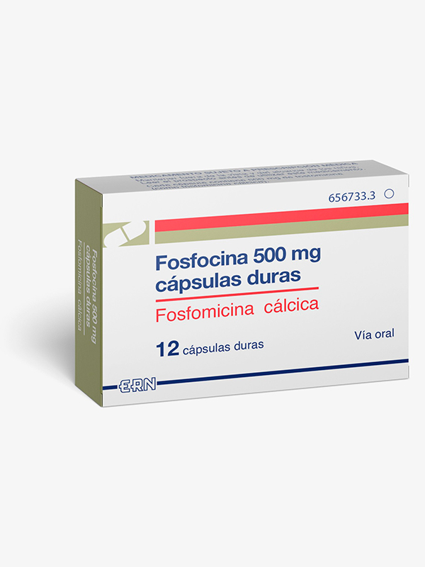 ERN Fosfocina 12 cápsulas   Antibióticos