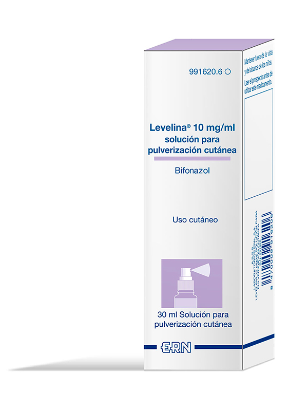 ERN Levelina solución para uso cutáneo 30 ml   Antimicóticos