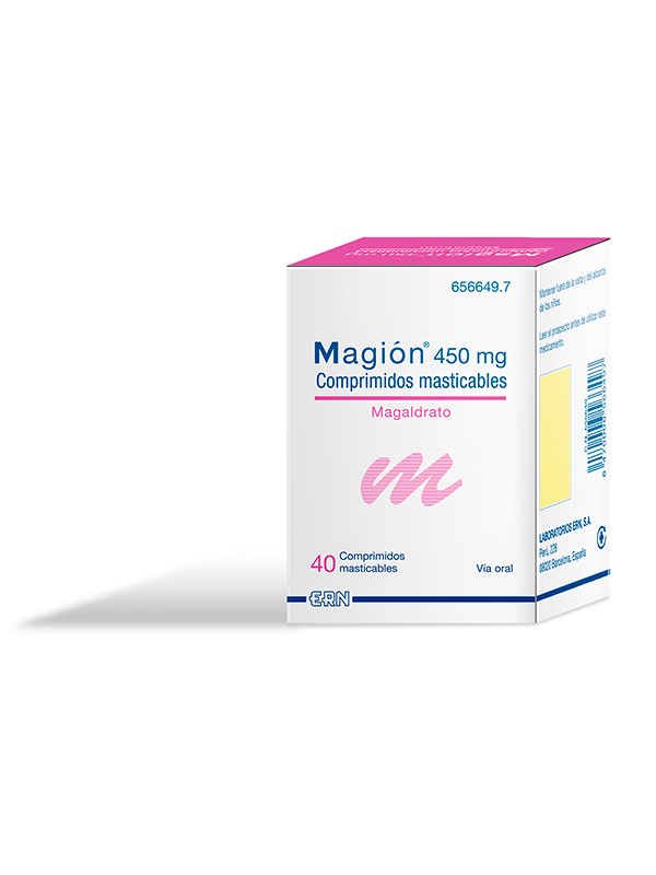 ERN Magión 450 mg comp. masticables   Bienestar digestivo