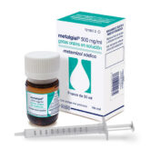 ERN Metalgial 500 mg/ml 30 ml gotas orales en solución   Fiebre y dolor