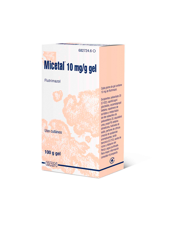 ERN Micetal 10 mg/g gel 100g   Antimicóticos