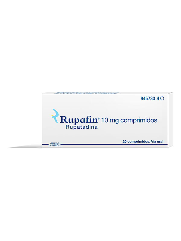 ERN Rupafin 10mg 20 comprimidos   Antihistamínicos