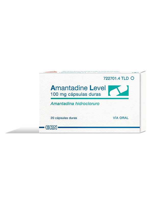 ERN Amantadine Level 100 mg cápsulas duras   Antibióticos y antigripales