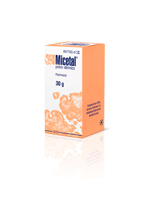 ERN Micetal 1% 30 g polvo dermico   Antimicóticos